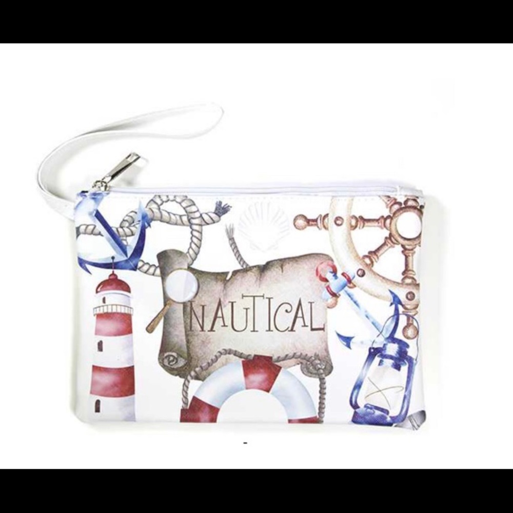 Fashion Nautical Mini Pouch